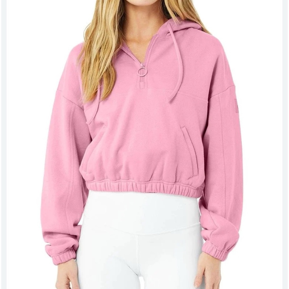 ALO Yoga Pink Hoodie